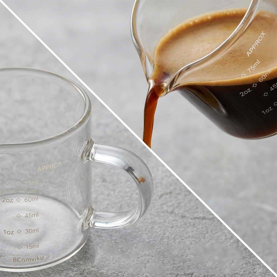 계량 기능이 있는 에스프레소 샷 글라스, 75ml 미니 - Espresso Shot Glass 리뷰 및 가격