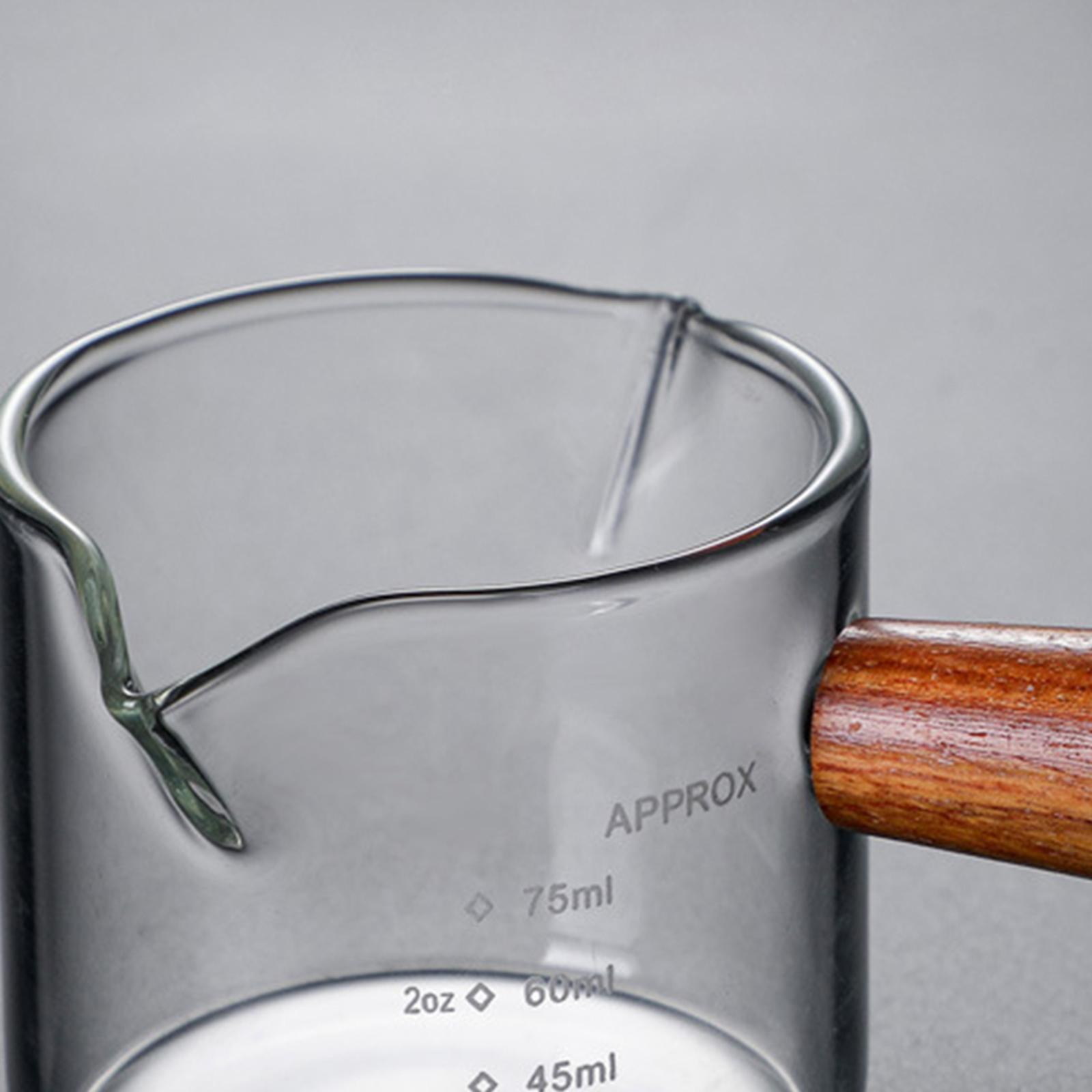 이중 주둥이가 달린 계량 컵, 투명한 고내열 유리 재질 - Espresso Shot Glass 리뷰 및 가격