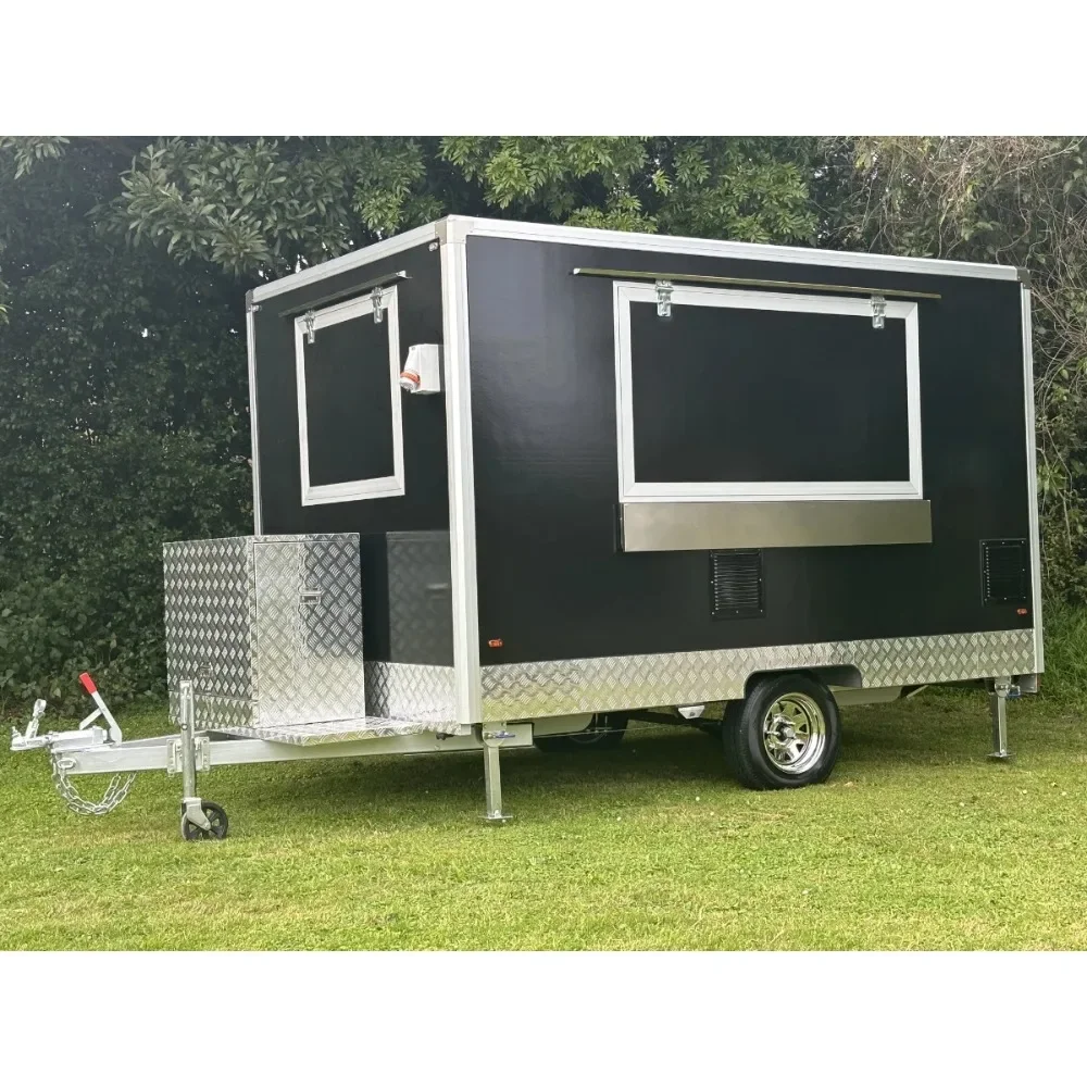 새로운 이동식 푸드 트레일러, 완비된 주방, 피자, 커 - Coffee Van Equipment 리뷰 및 가격