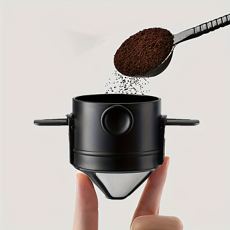 커피 필터 컵 휴대용 재사용 가능한 커피 메이커 필터  - Coffee Equipment Pour Over 리뷰 및 가격